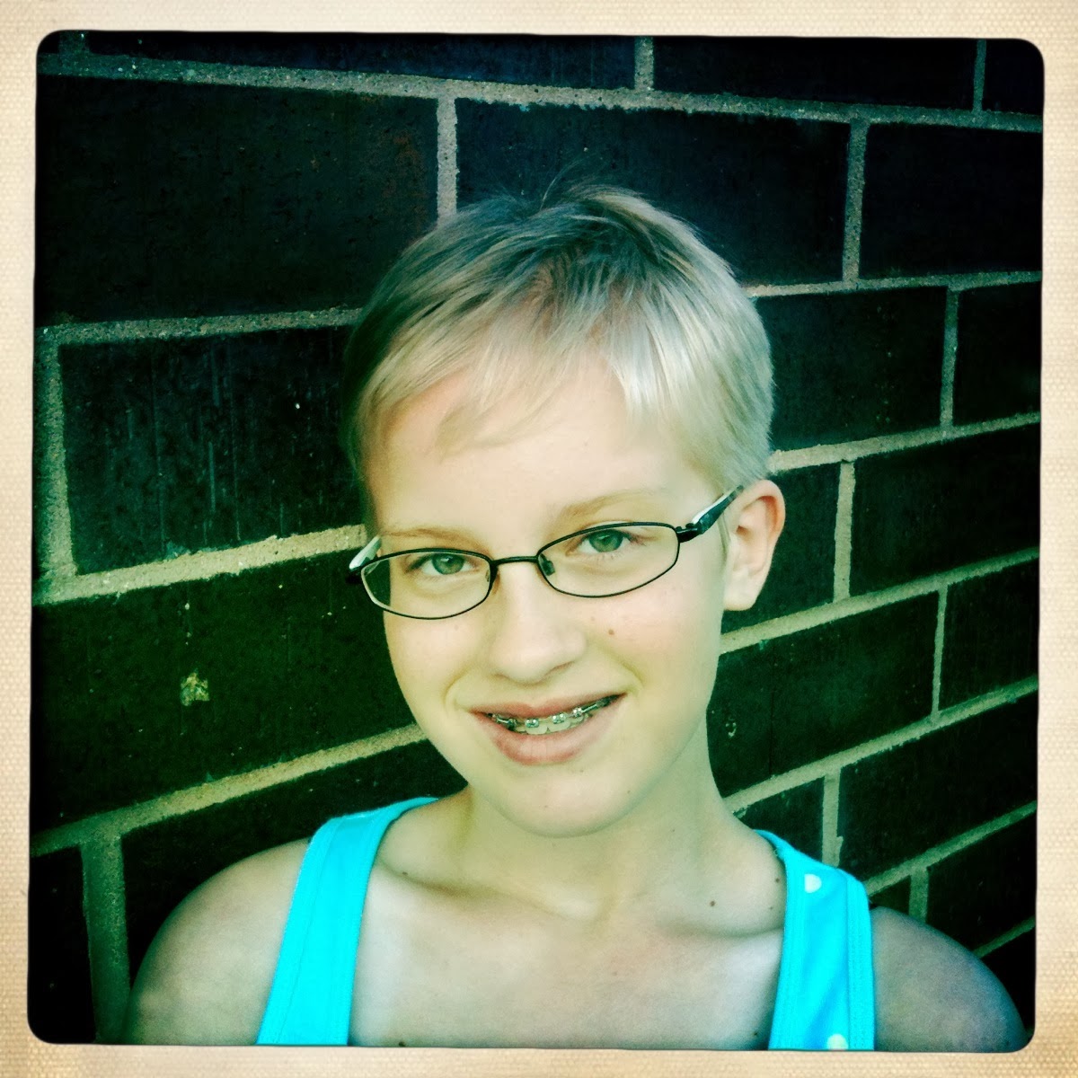 Kiddo's new hair-do