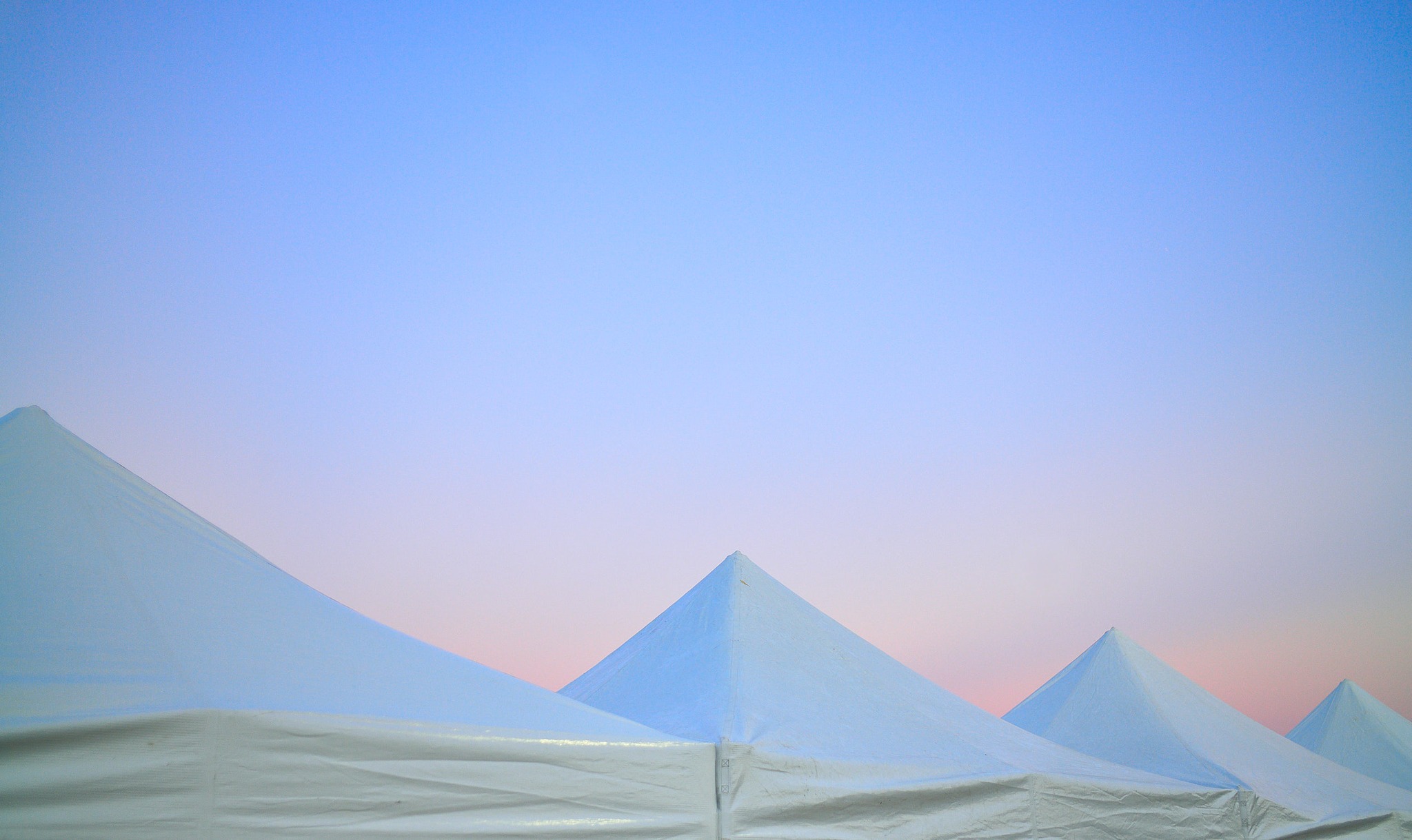 Pyramids at Dusk