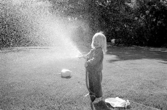 Yes, she turned the hose on me…