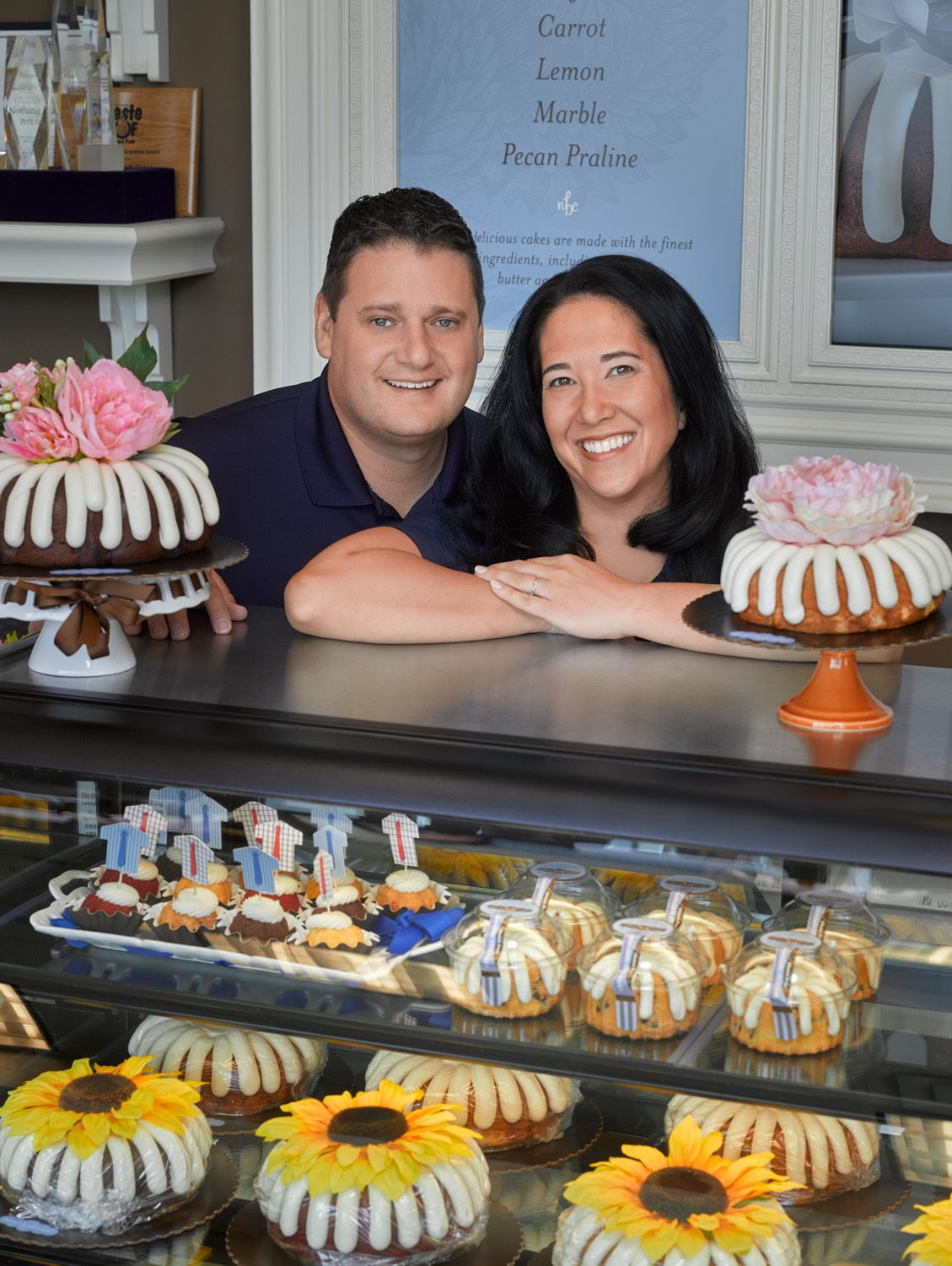 I was in heaven around all these cakes. . . . .